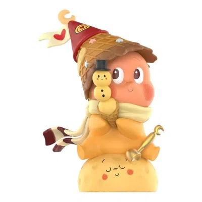 Pop Mart We Are Twinkle Twinkle Series Figures 'moon Gelato' In Gold