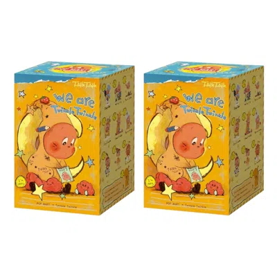 Pop Mart We Are Twinkle Twinkle Series Figures Sealed Case (2 Blind Boxes) In Yellow