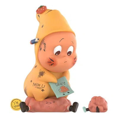Pop Mart We Are Twinkle Twinkle Series Figures 'where Is My Brain?' In Brown