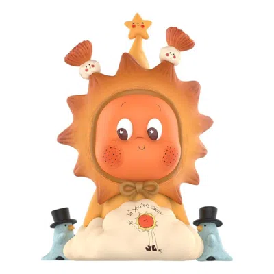 Pop Mart We Are Twinkle Twinkle Series Figures 'you Equal Sunshine' In Brown