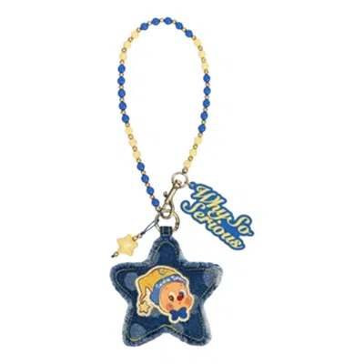 Pop Mart Why So Serious Chain 'rainbow Jelly Bean' In Brown