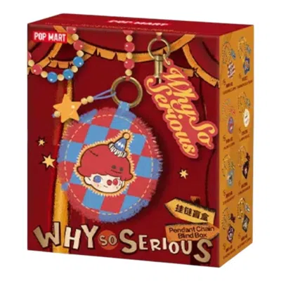 Pop Mart Why So Serious Chain Sealed Case (1 Blind Box) In Burgundy
