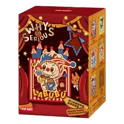 Pop Mart Why So Serious Collection Sealing Clips Magnetic Sealed Case (1 Blind Box) In Gold