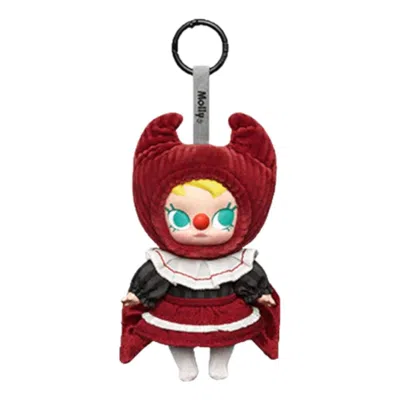 Pop Mart Why So Serious Series Vinyl Plush Pendant 'crimson Dancer' In Burgundy