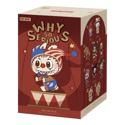 Pop Mart Why So Serious Series Vinyl Plush Pendant Sealed Case (1 Blind Box) In Multi