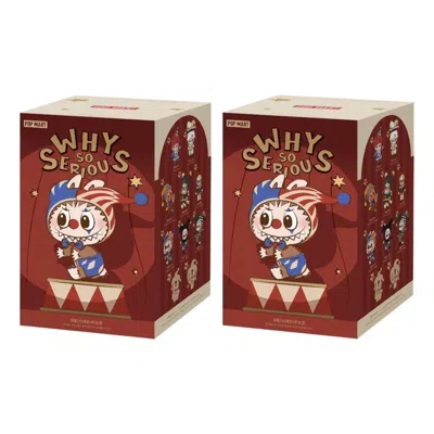 Pop Mart Why So Serious Series Vinyl Plush Pendant Sealed Case (2 Blind Boxes) In Multi