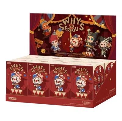 Pop Mart Why So Serious Series Vinyl Plush Pendant Sealed Case (8 Blind Boxes) In Brown