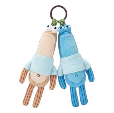 Pop Mart X Bikini Bottom Buddies Plush 'whimsical Sardine Brothers' Secret Edition In Multi