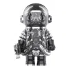 Pop Mart X Clot Mega Space Molly Black Alienegra Set 400% In Metallic