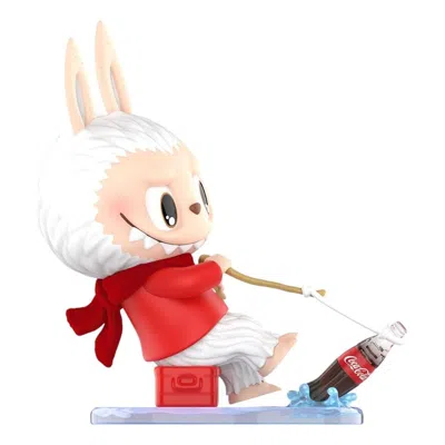 Pop Mart X Coca-cola The Monsters Labubu Figure 'look What I Found' In Brown