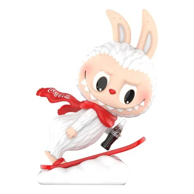 Pop Mart X Coca-cola The Monsters Labubu Figure 'snowy Mountain' In Multi