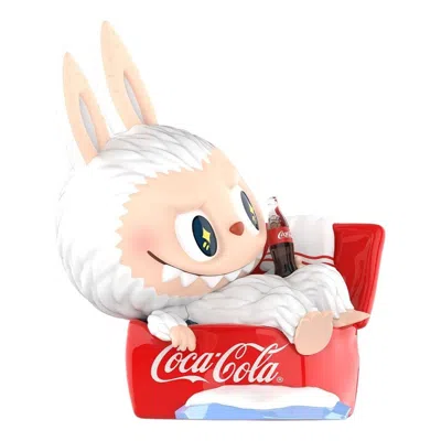 Pop Mart X Coca-cola The Monsters Labubu Figure 'special Sofa' In Brown