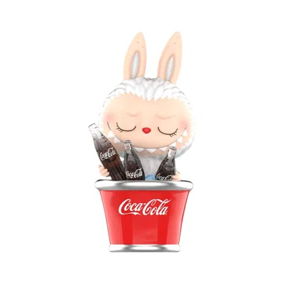 Pop Mart X Coca-cola The Monsters Labubu Figure 'time To Cool Down' In Multi