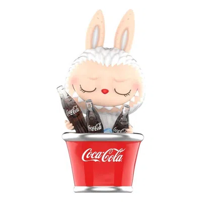 Pop Mart X Coca-cola The Monsters Labubu Figure 'time To Cool Down' In Multi