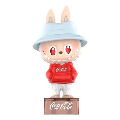 Pop Mart X Coca-cola The Monsters Labubu Figure 'vacation Fit' In Brown