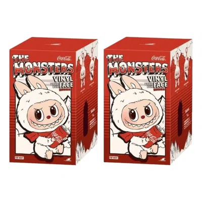 Pop Mart X Coca Cola The Monsters Labubu Sealed Case (2 Blind Boxes) In Multi