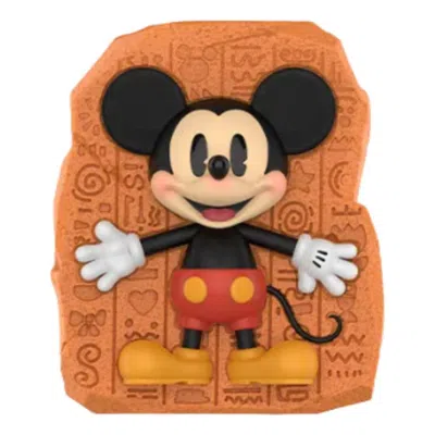 Pop Mart Kids'  X Disney Mickey Boundless Creativity Figure 'mural Mickey' In Brown
