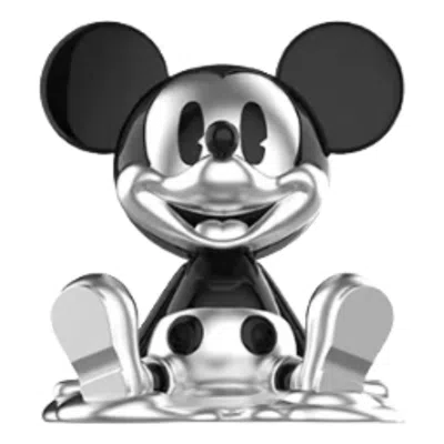 Pop Mart X Disney Mickey Boundless Creativity Figure 'silver Fluid Mickey'