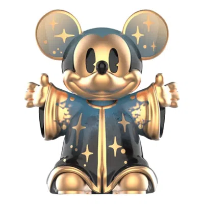 Pop Mart X Disney Mickey Boundless Creativity Figure 'stardust Ceramic Mickey' Secret Edition In Brown