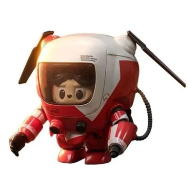 Pop Mart X Kow Yokoyama Ma.k.the Monsters Labubu 'red Flame' In Multi