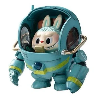 Pop Mart X Kow Yokoyama Ma.k.the Monsters Labubu 'sea Level' In Blue