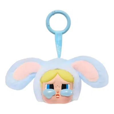 Pop Mart X Powerpuff Girls Crybaby Pendant 'bunny Bubbles' In Blue