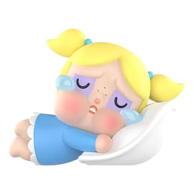 Pop Mart X Powerpuff Girls Crybaby Vinyl Figures 'bedtime Bubbles' In Multi