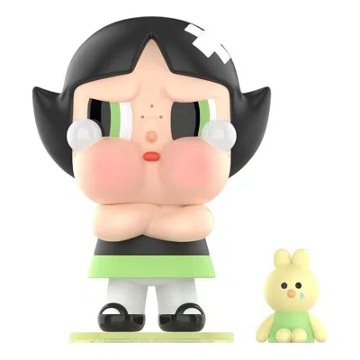 Pop Mart Kids'  X Powerpuff Girls Crybaby Vinyl Figures 'butter Cup' In Green