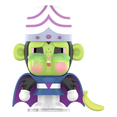 Pop Mart X Powerpuff Girls Crybaby Vinyl Figures 'mojo Jojo' In Neutral