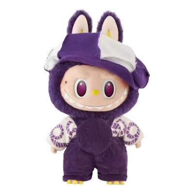 Pop Mart X Pronounce-be The Monsters Labubu 7.0 Fancy Now Vinyl Plush Doll In Brown