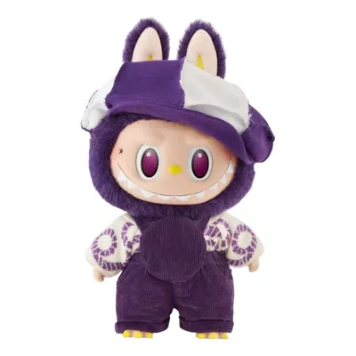 Pop Mart X Pronounce-be The Monsters Labubu Fancy Now Vinyl Plush Doll In Purple
