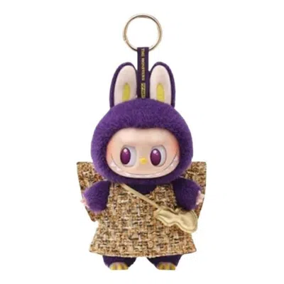 Pop Mart X Pronounce The Monsters Labubu Wings Of Fortune Pendant In Brown
