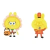 Pop Mart X Spongebob The Monsters Labubu 'jack O Lantern And Singer' In Multi