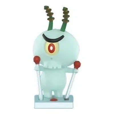 Pop Mart X Spongebob The Monsters Labubu 'plankton X Tycoco' In Multi