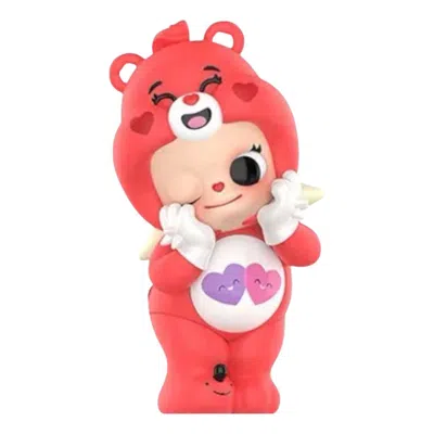 Pop Mart X Zsiga Care Bear Figures 'always There Bear' In Pink