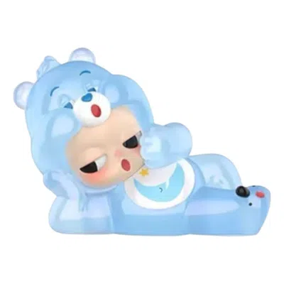 Pop Mart X Zsiga Care Bear Figures 'bedtime Bear' In Blue