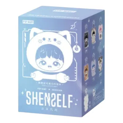 Pop Mart Zhou Shen Shenself Vinyl Plush Doll Pendant Sealed Case (1 Blind Box) In Blue