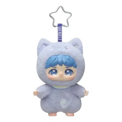 Pop Mart Zhou Shen Shenself Vinyl Plush Doll Pendant 'shen' In Blue