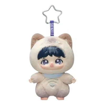Pop Mart Zhou Shen Shenself Vinyl Plush Doll Pendant 'wala Li Longla' In Neutral