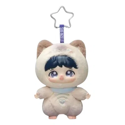 Pop Mart Zhou Shen Shenself Vinyl Plush Doll Pendant 'wala Li Longla' In Neutral