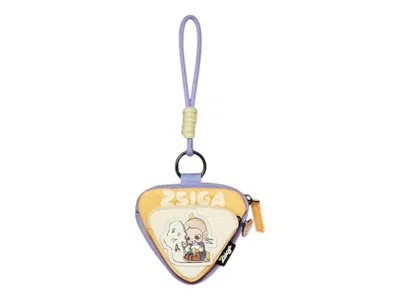 Pre-owned Pop Mart Zsiga Borderline Drifter Series Diary (secret Edition) Triangular Bag Charm