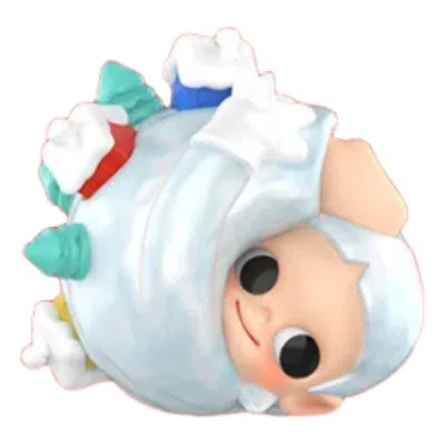 Pop Mart Zsiga The Winter Of Gifts Series Figure 'rolling Winter' In Animal Print