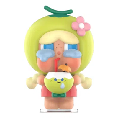 Pop Mart Kids' Crybaby Coconut Figure 'green' In Multi