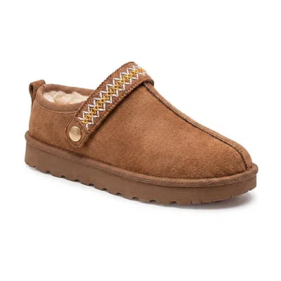 Pop Neromi Womens Clog Slippers In Brown