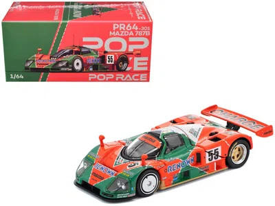 Pop Race Mazda 787b #55 Johnny Herbert - Volker Weidler - Bertrand Gachot "mazdaspeed" Winner "24 Hours Of Le