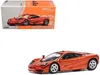 Pop Race Mclaren F1 Orange Metallic 1/64 Diecast Model Car By  In Orange