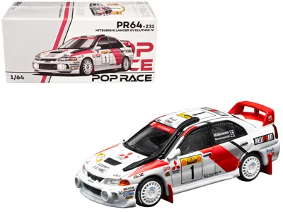 Pop Race Mitsubishi Lancer Evolution Iv Rhd #1 Tommi Makinen -risto Mannisenmaki "safari Rally Kenya" (1998)  In Multi