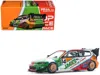 Pop Race Pandem Civic Eg6 Rhd (right Hand Drive) #14 "jaccs" White With Graphics 1/64 Diecast Model Car By Po In Multi