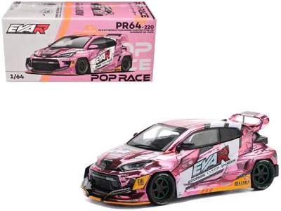 Pop Race Toyota Goodride Gr Yaris Rhd (right Hand Drive) "eva Rt Production Model-08" Pink Metallic With Grap In Multi