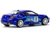 Pop Race Toyota Gr86 #9 "endless" Blue With Graphics 1/64 Diecast Model Car By